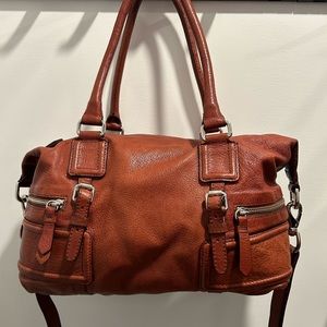 Cole Haan leather satchel